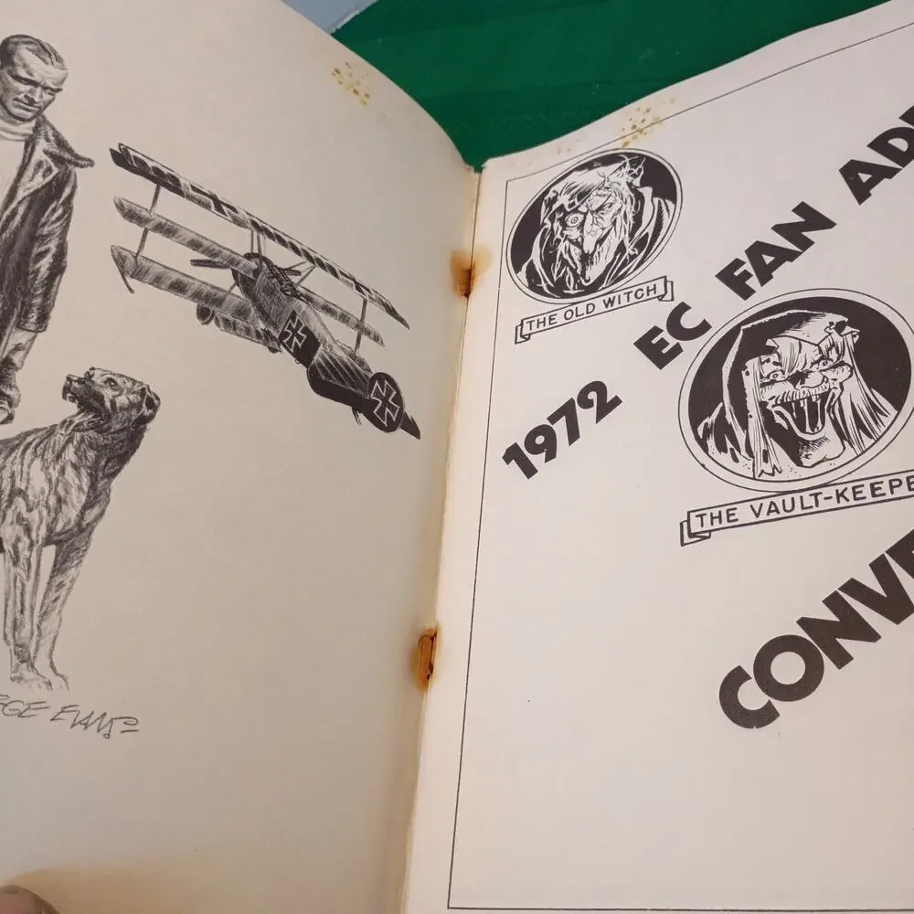 EC Lives Fan Addict Convention 1972 | Wally Wood Frank Frazetta Harvey Kurtzman